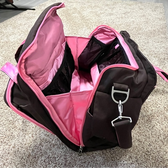 JuJuBe Be Prepared Diaper Bag in Brown and Pink - Picture 3 of 15